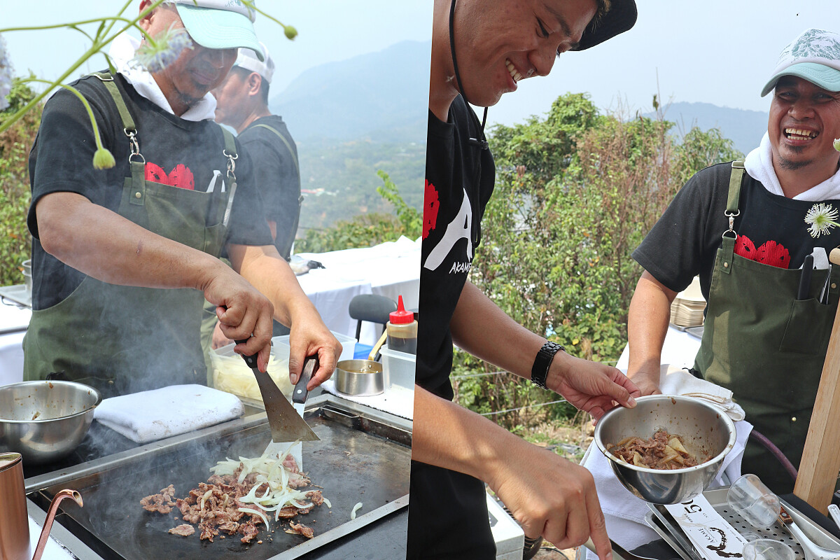 「太陽餐廳 MATHARIRI」端出招牌鐵板料理。