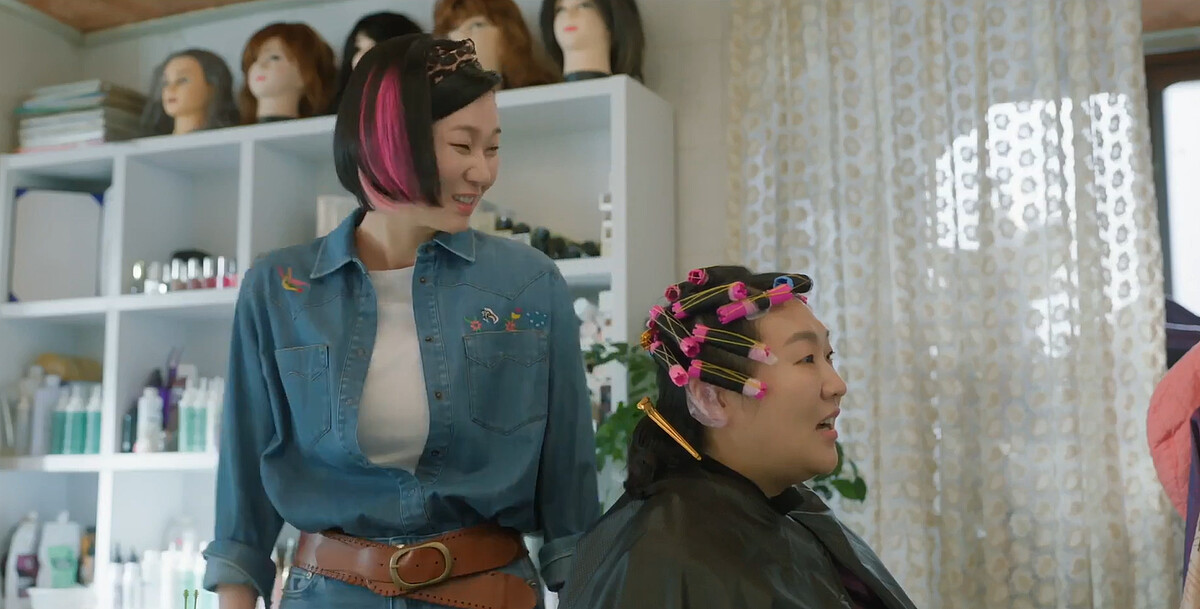 張允柱在《淚之女王》的鄉村時尚很有亮點