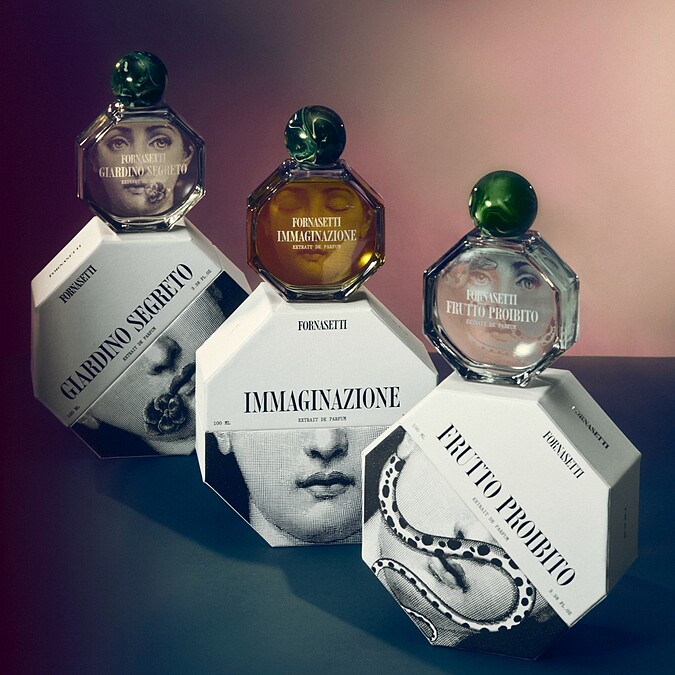 Fornasetti香水系列情境圖。