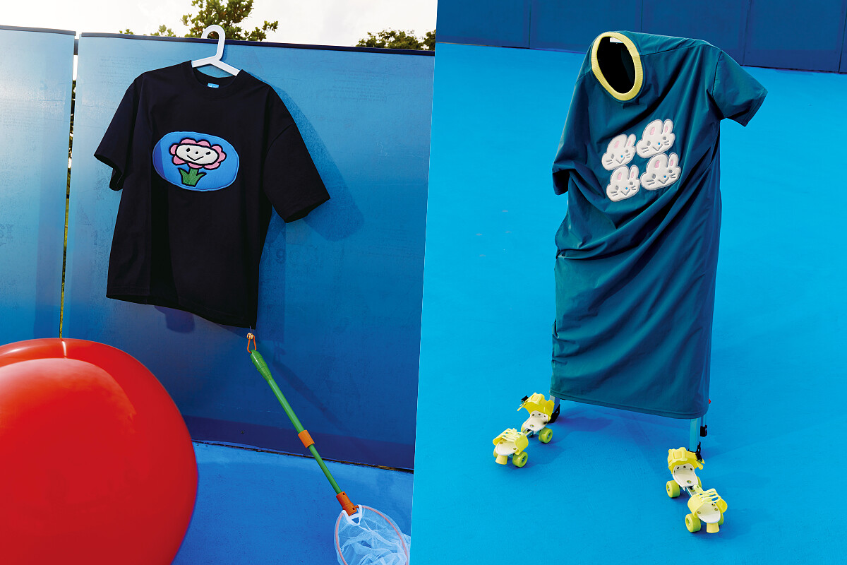 「兩件穿上就會有好心情的神奇衣服」。