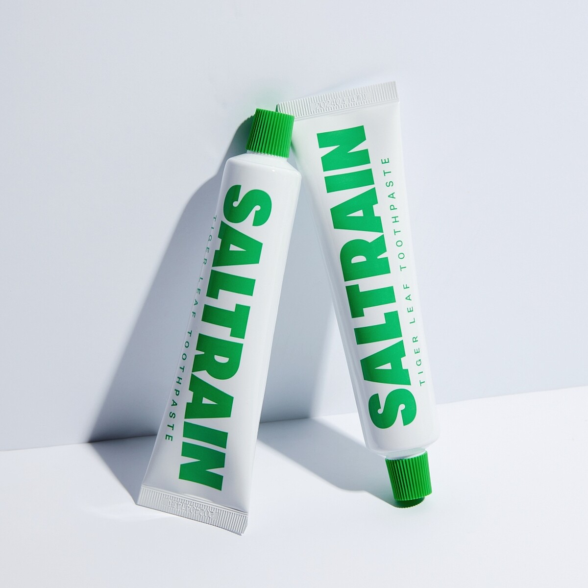 SALTRAIN積雪草修護灰鹽牙膏(綠)30g，NT120、100g，NT260