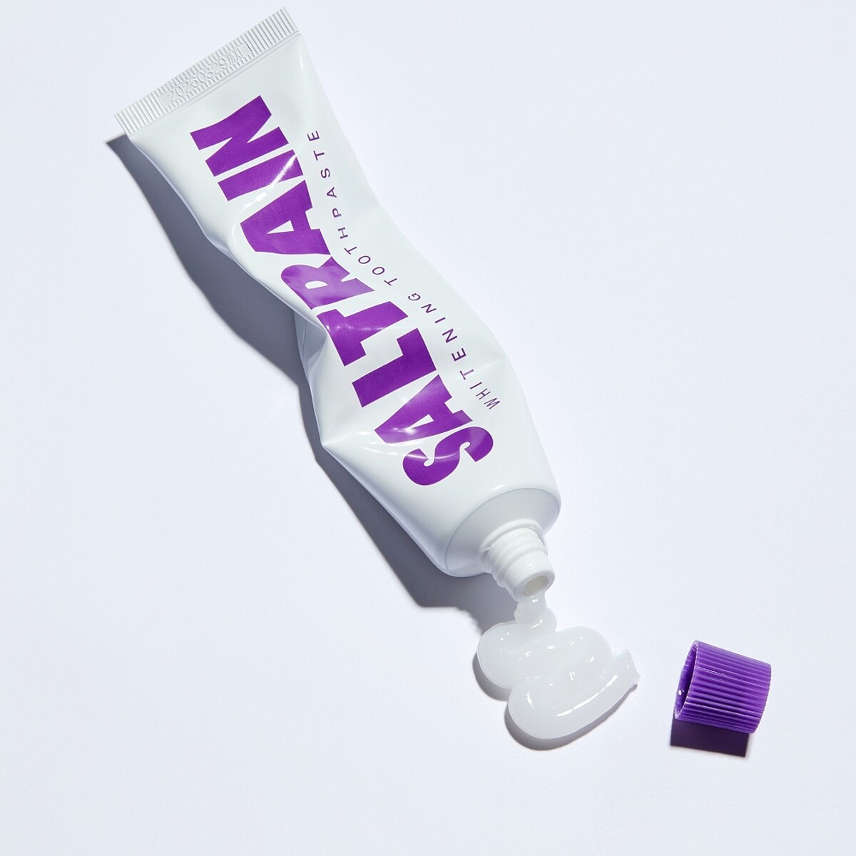 SALTRAIN極亮淨白灰鹽牙膏(紫)80g，NT390