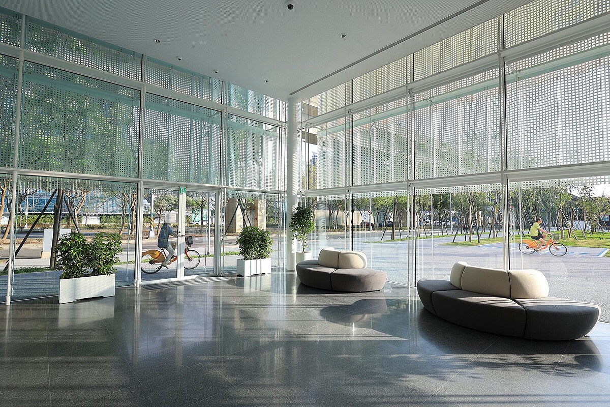 兒美館大廳。 攝影／范文芳；圖片提供／桃園市立美術館。