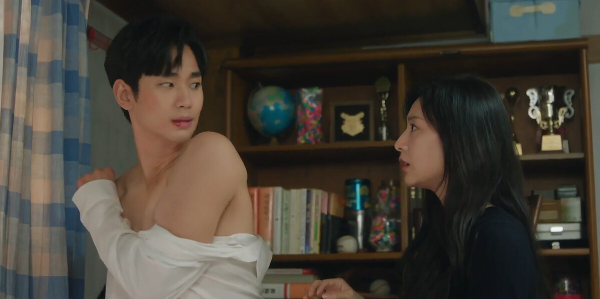 白賢祐害羞不給洪海仁看傷勢