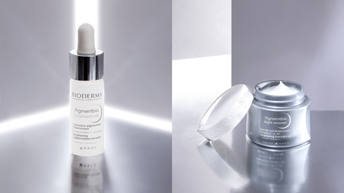 貝膚黛瑪 12％超級C酸激光煥膚精華（維他命C精華）搭配3in1超級C酸激光賦活霜，改善細紋、緊緻肌膚