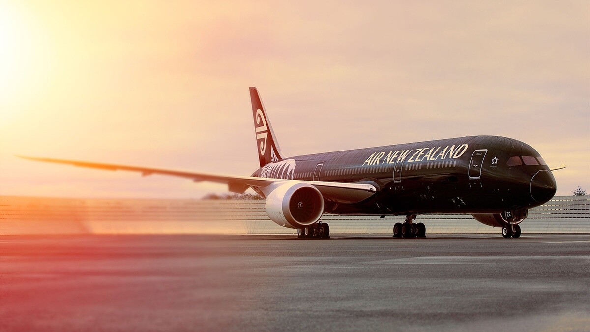 紐西蘭航空Air New Zealand提供台北唯一直飛奧克蘭航班服務