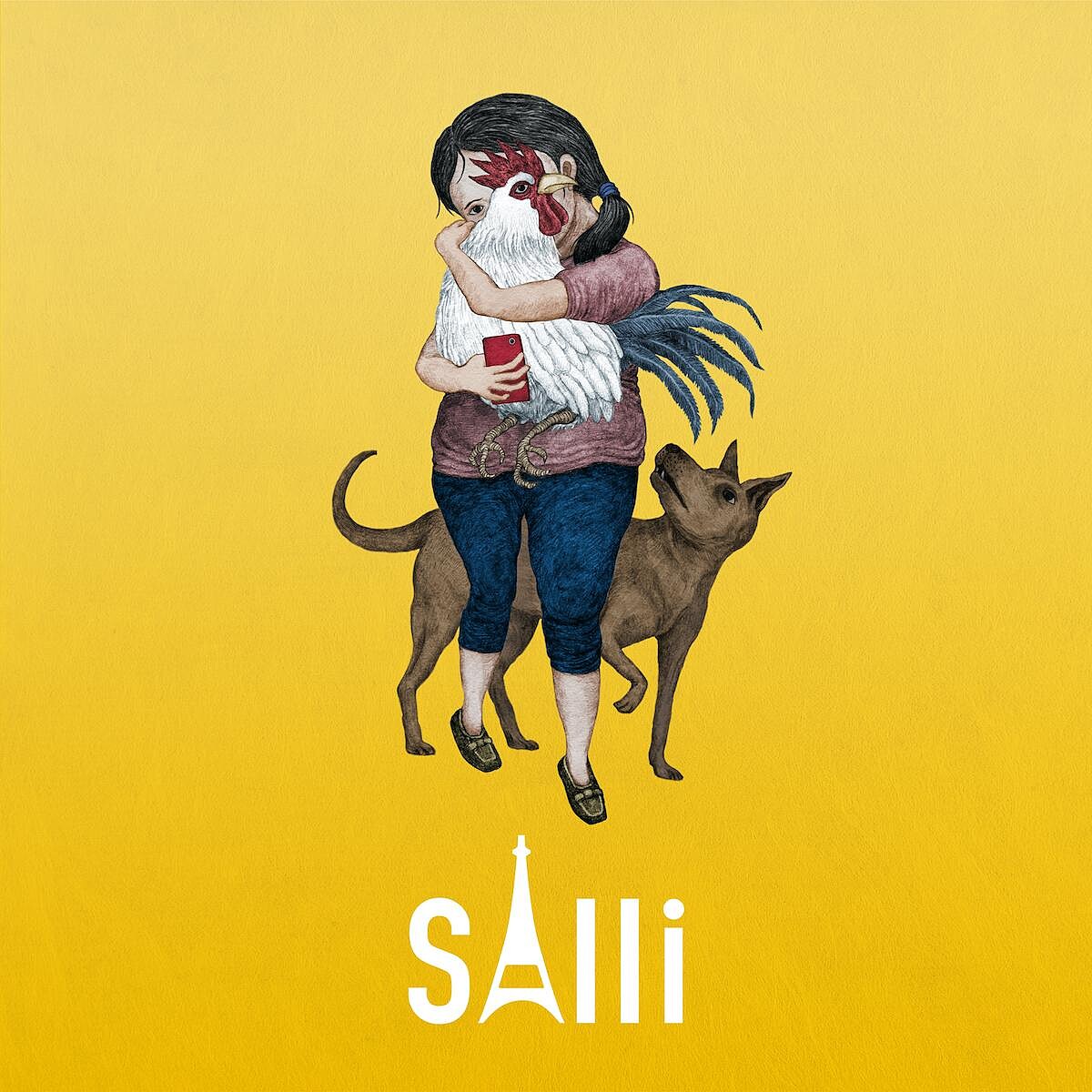 《莎莉》電影主題曲〈莎莉 Salli〉單曲封面