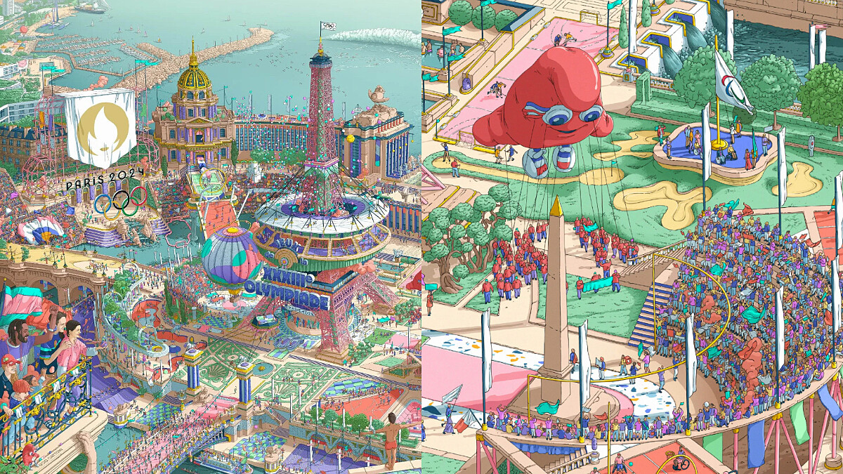 奧運海報動起來！由藝術家 Ugo Gattoni 操刀，精美海報細節大解密！