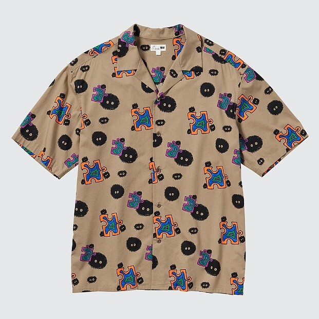 吉卜力工作室 印花開領襯衫，NT$990。