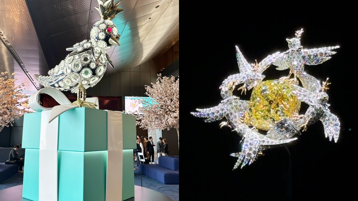 【東京直擊】Tiffany Wonder瑰麗綺境展沈浸式感受187年底蘊！巨型石上鳥、赫本戲服、傳奇黃鑽壓軸