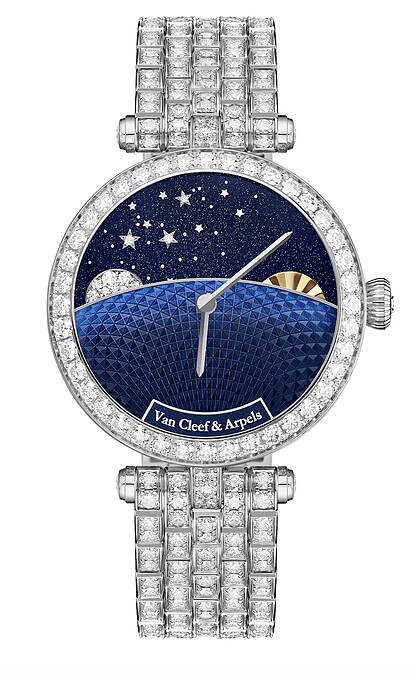 VCA 2024新錶亮點：Lady Jour Nuit 腕錶33毫米