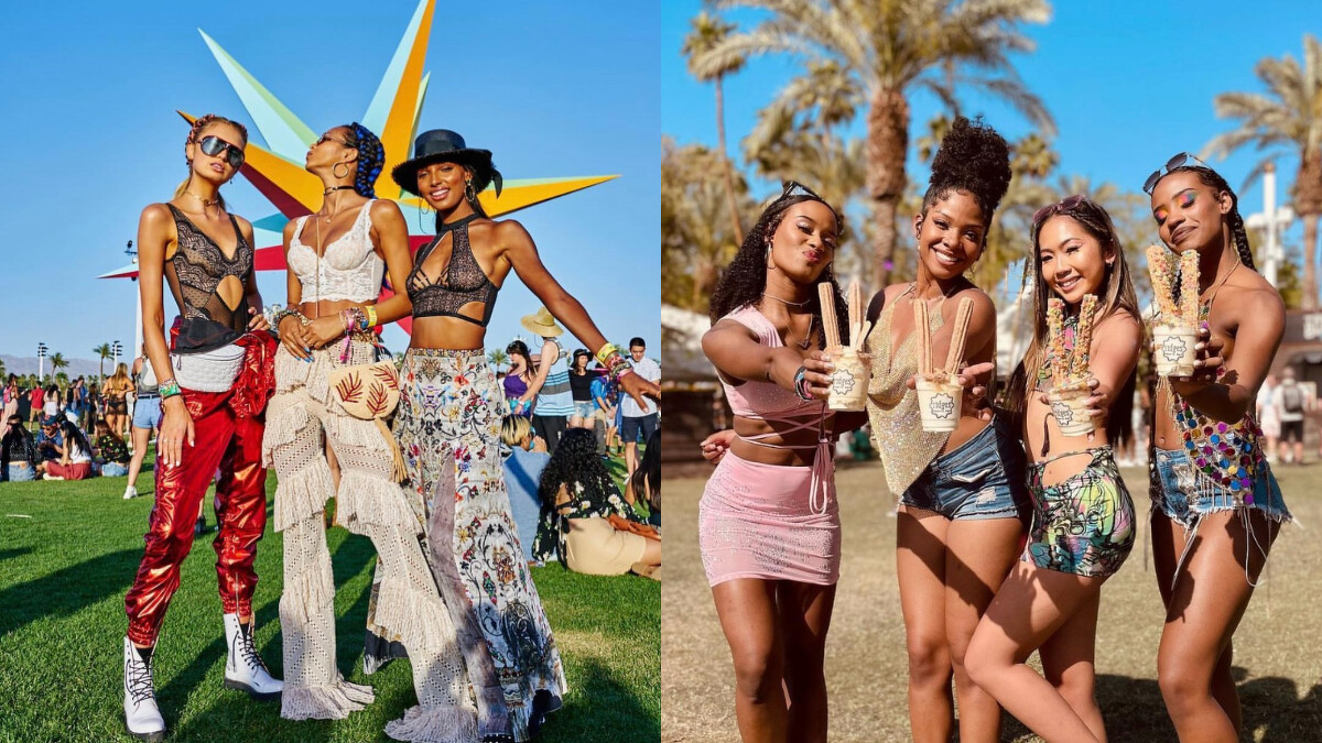 Coachella 音樂祭每年都聚集了全球時尚潮流人士。