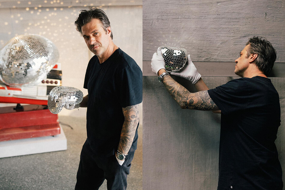 餐廳藝術品由主廚親自挑選。