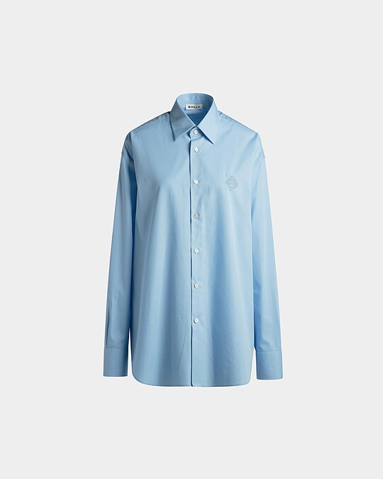 徽章刺繡襯衫，NT$19,200。