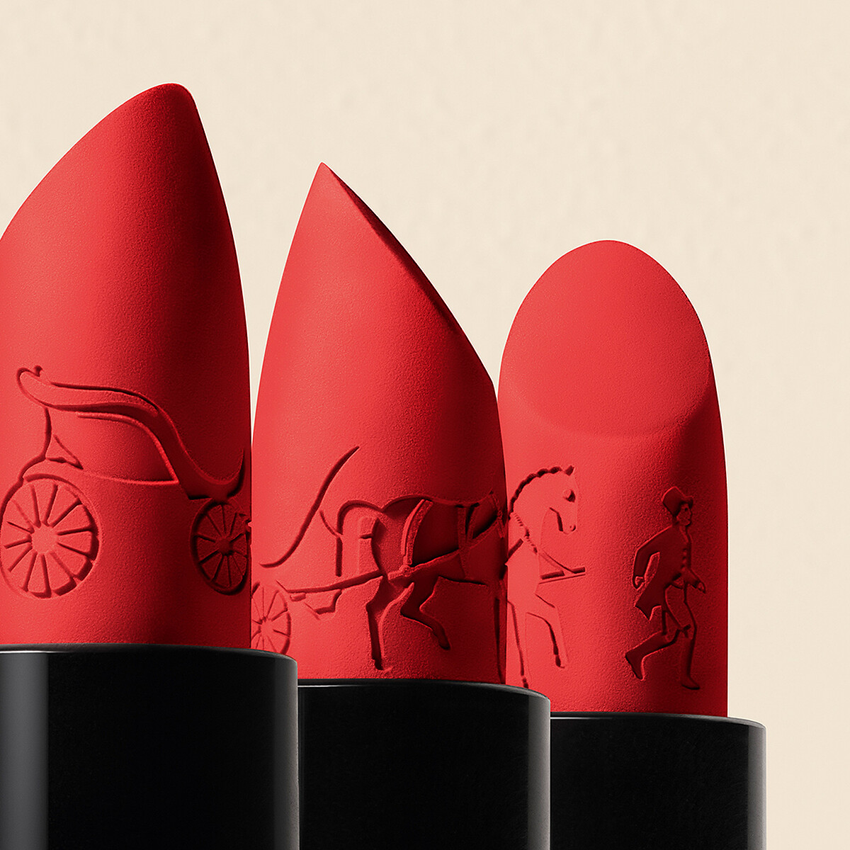 ROUGE HERM&Egrave;S 愛馬仕唇妝系列 限量版霧面唇膏#75 Rouge Amazone。