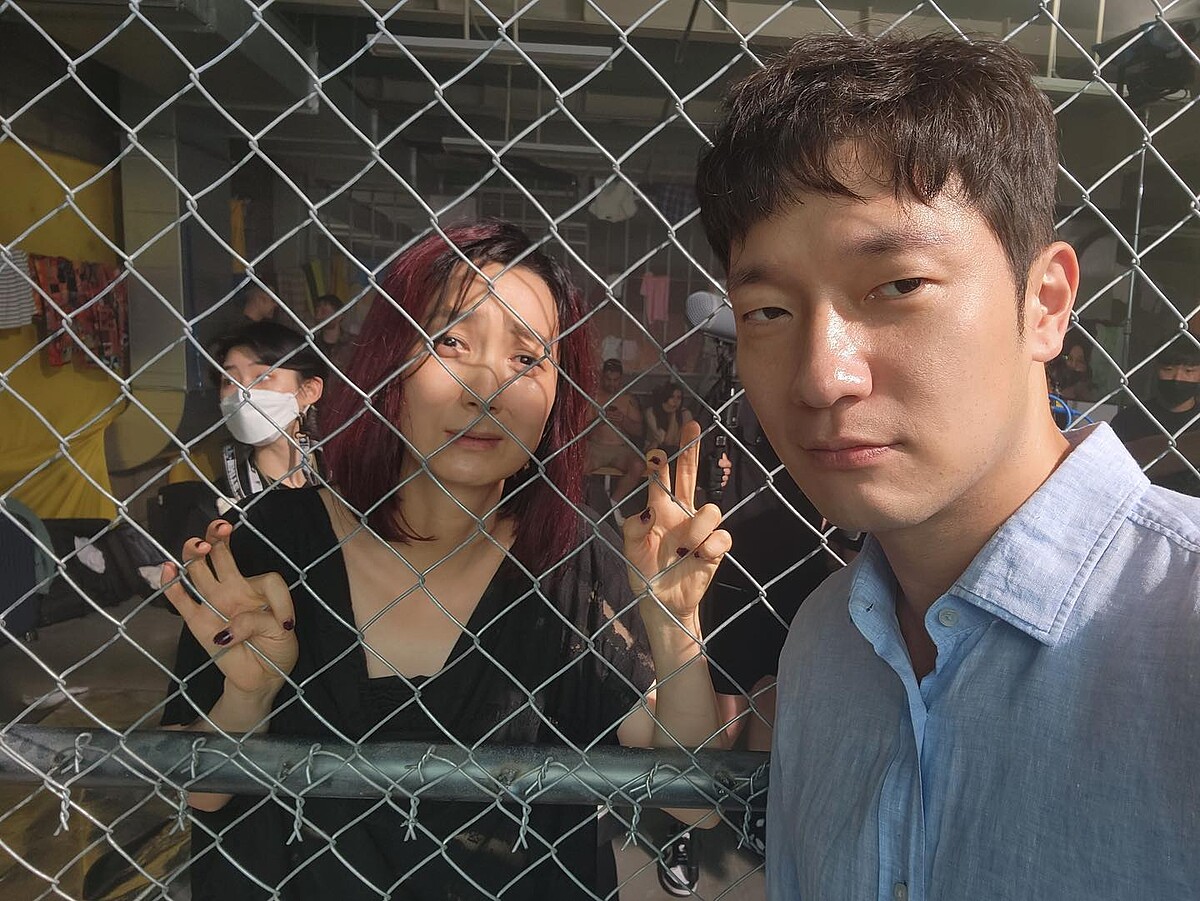 金姝怜的IG，PO出和男主角孫錫九搞笑照