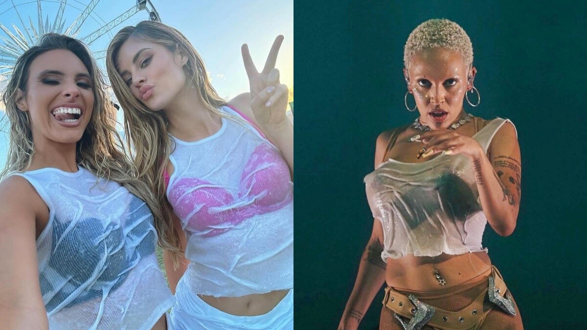 2024 Coachella濕身背心最搶眼！自帶潑水透視裝，Doja Cat、Ava Max早穿上