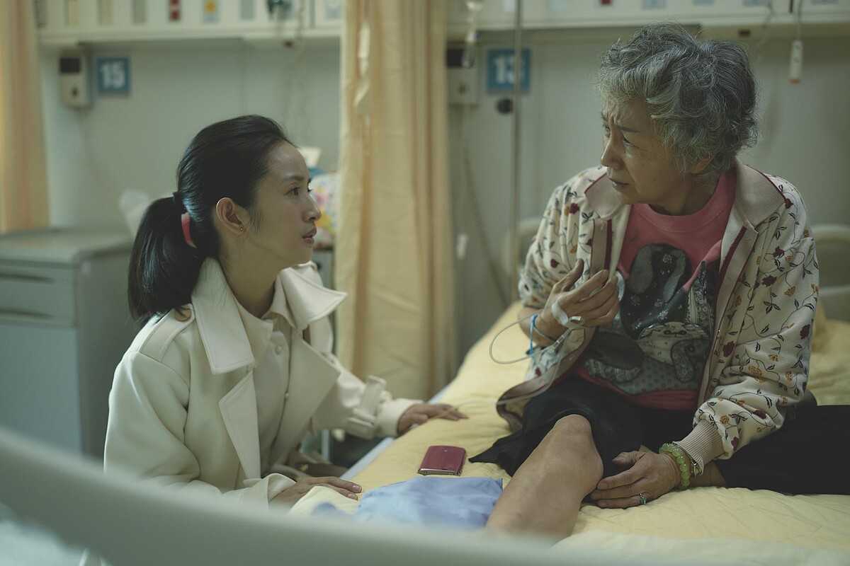 林依晨在得知賀軍翔的媽媽（陸弈靜飾演）並不滿意許瑋甯之後展露的心機。