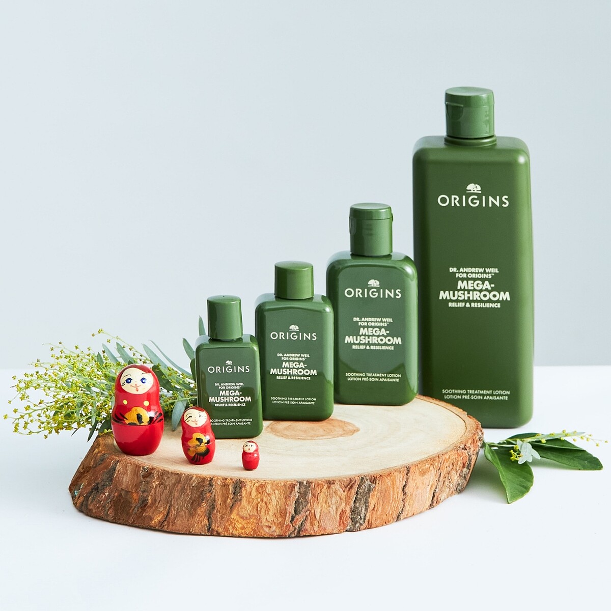 品木宣言靈芝水俄羅斯娃娃組，NT2,400