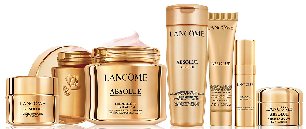 蘭蔻首四完美玫瑰乳霜組,NT12,800