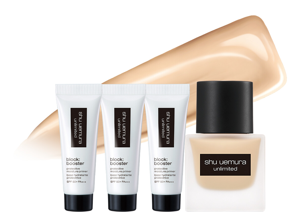 植村秀無極限粉底液發燒組，NT1,755