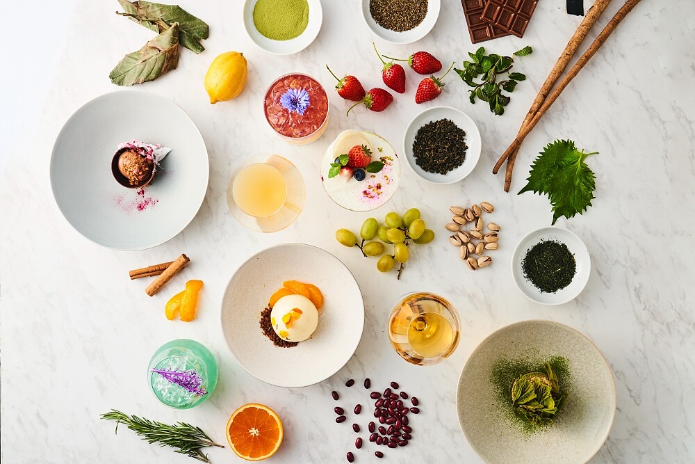 OCOCHI TEA HOUSE 融合日本24節氣元素推出抗糖飲品與甜點。