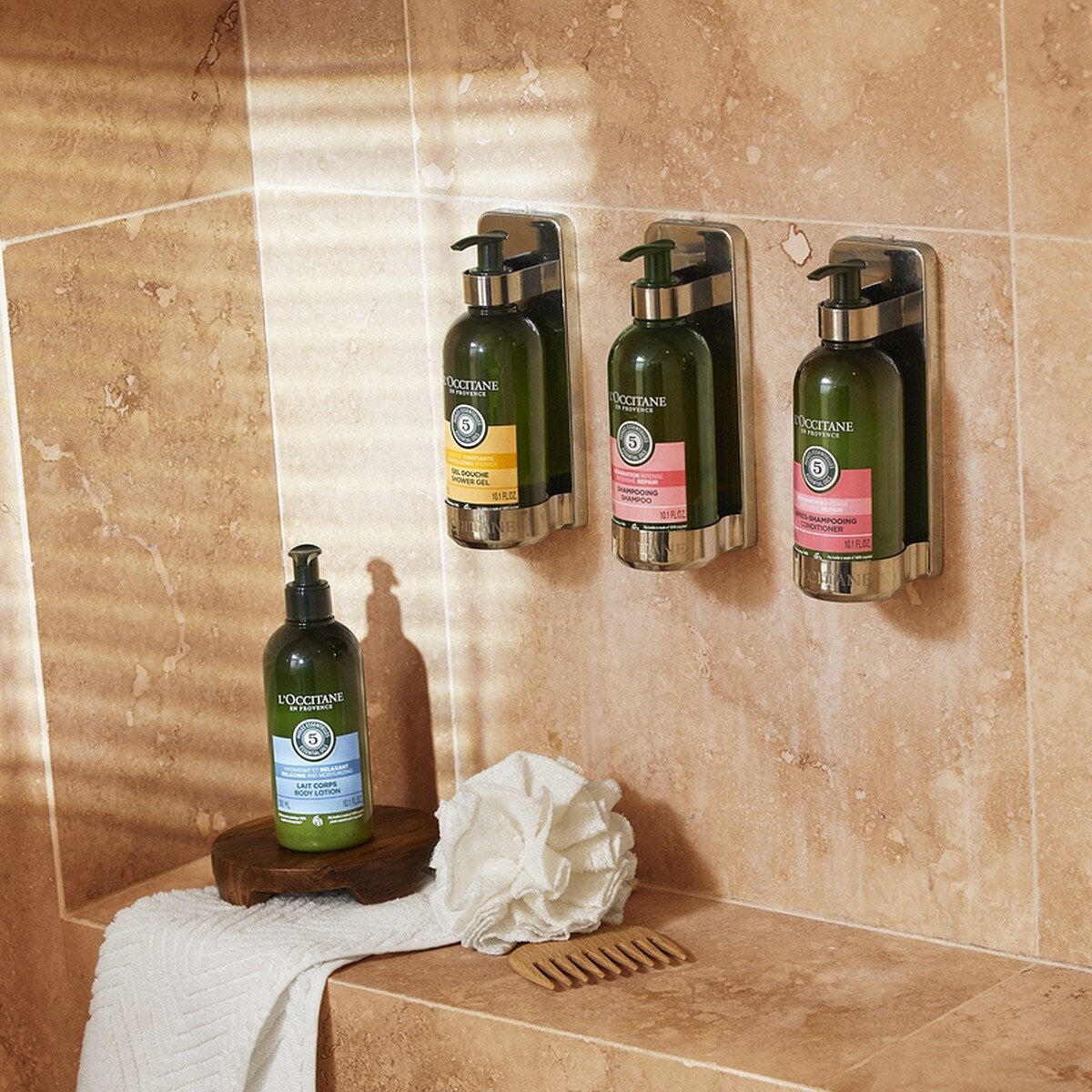 L'OCCITANE歐舒丹企業夥伴專用客房備品。