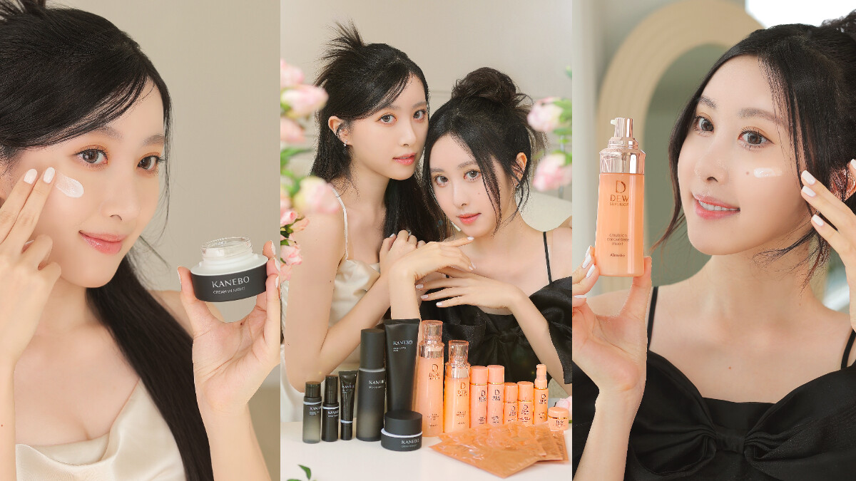 肌膚爆水越養越澎潤逆齡！KANEBO母親節優惠開跑，保養控最愛的高人氣保養都在這裡，連雙胞胎姐妹花SANDY、MANDY也手刀搶著囤貨去！