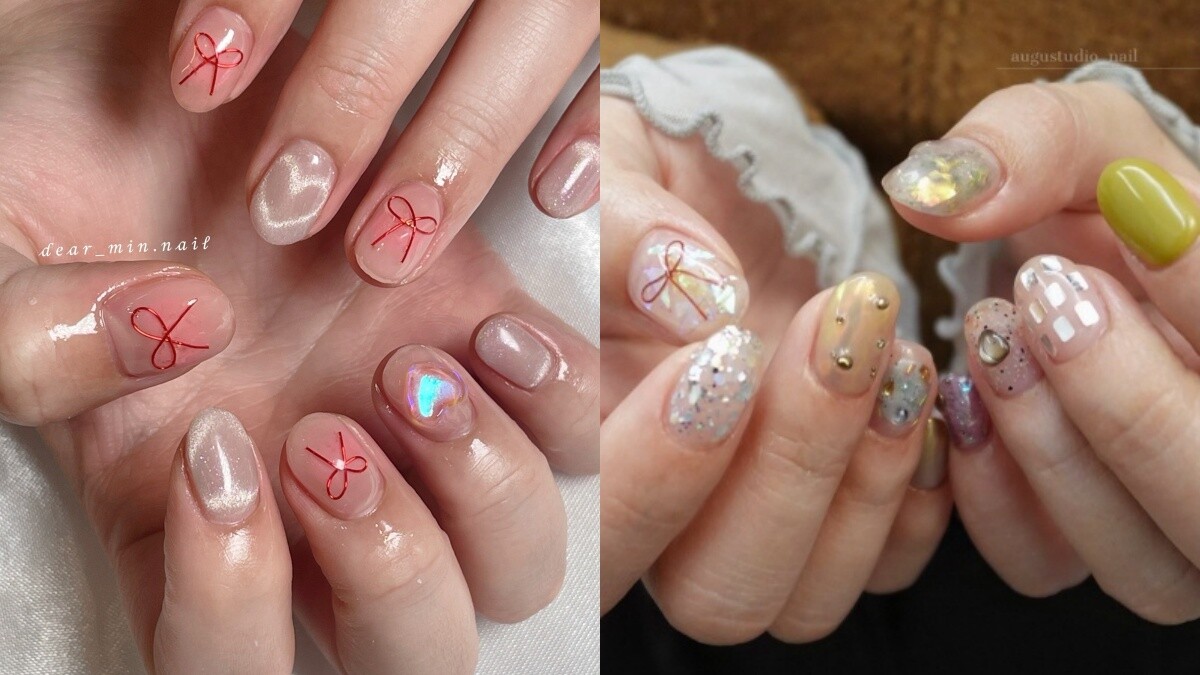 2024大勢蝴蝶結美甲20款推薦！銅線蝴蝶結、Y2K金屬⋯流行不撞款一次收藏