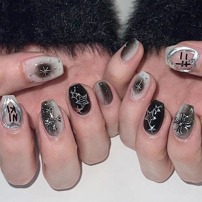 Photo/小紅書號@kiki Nail 穿戴甲定制