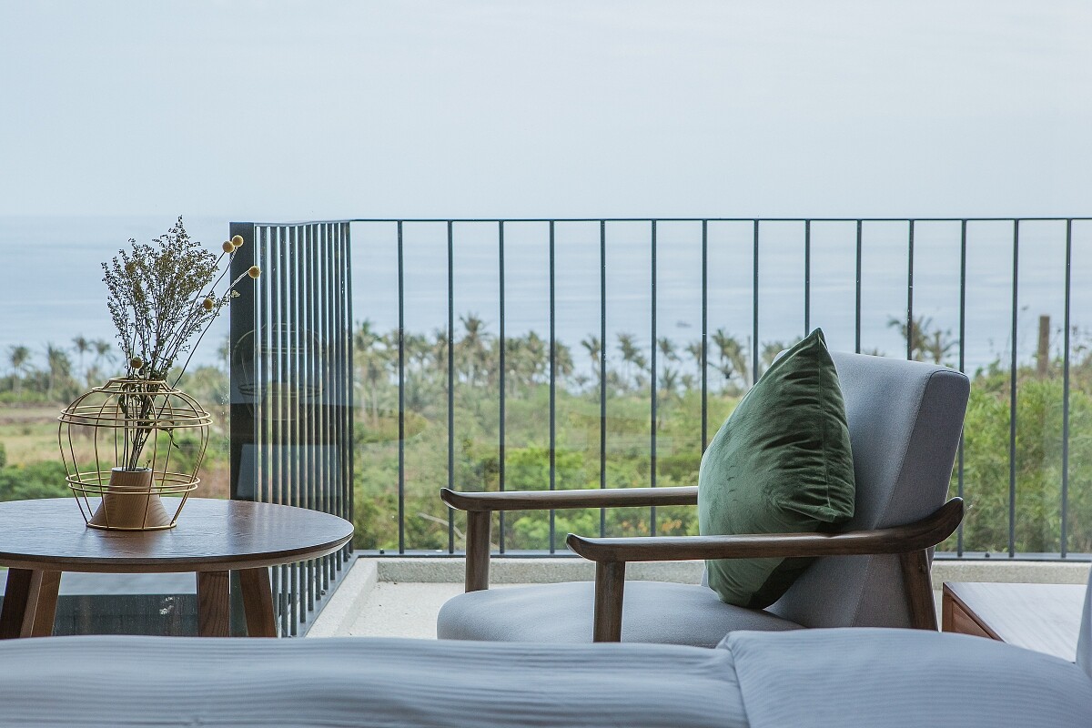 每個房間都享有美好的太平洋景緻。