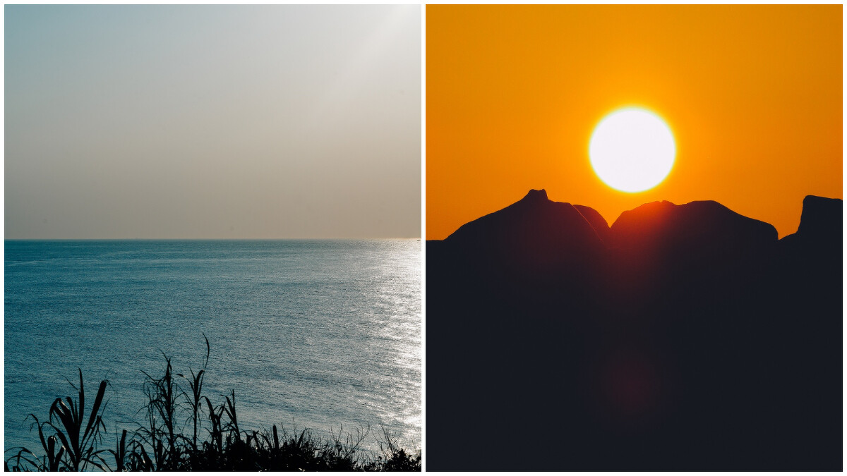 半島秘境的日景與落日