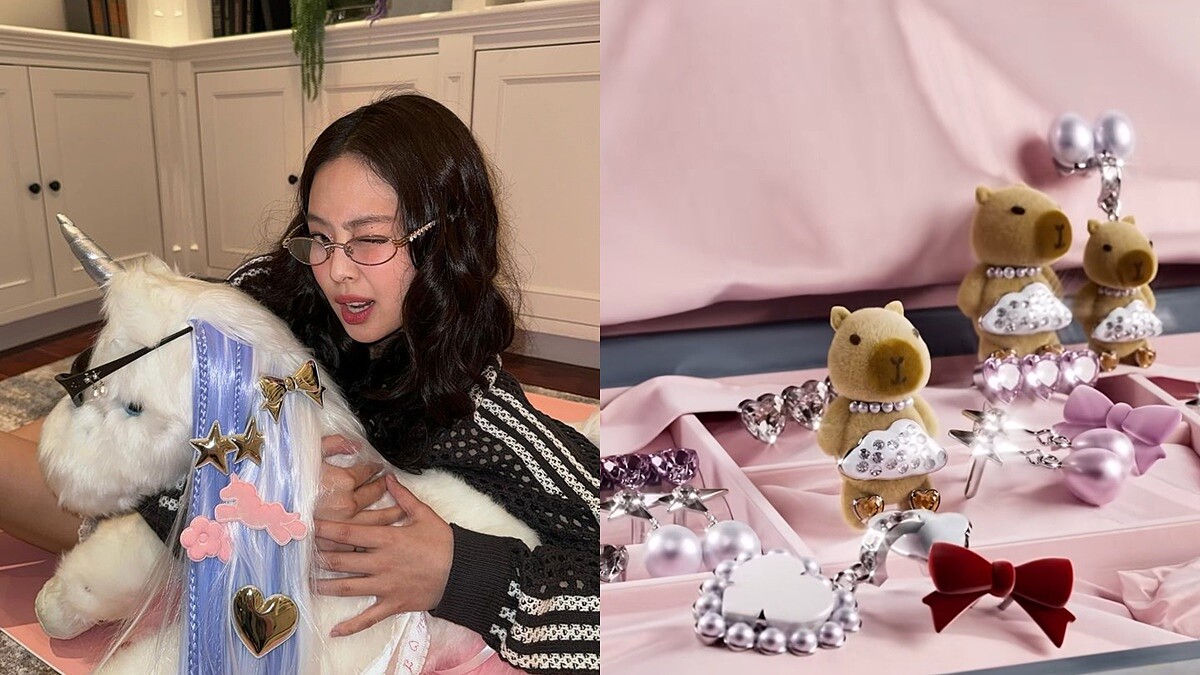 Jennie與Gentle Monster第三度聯名期待值破表！能用小水豚、愛心水鑽、蝴蝶結…自由裝飾鏡腿