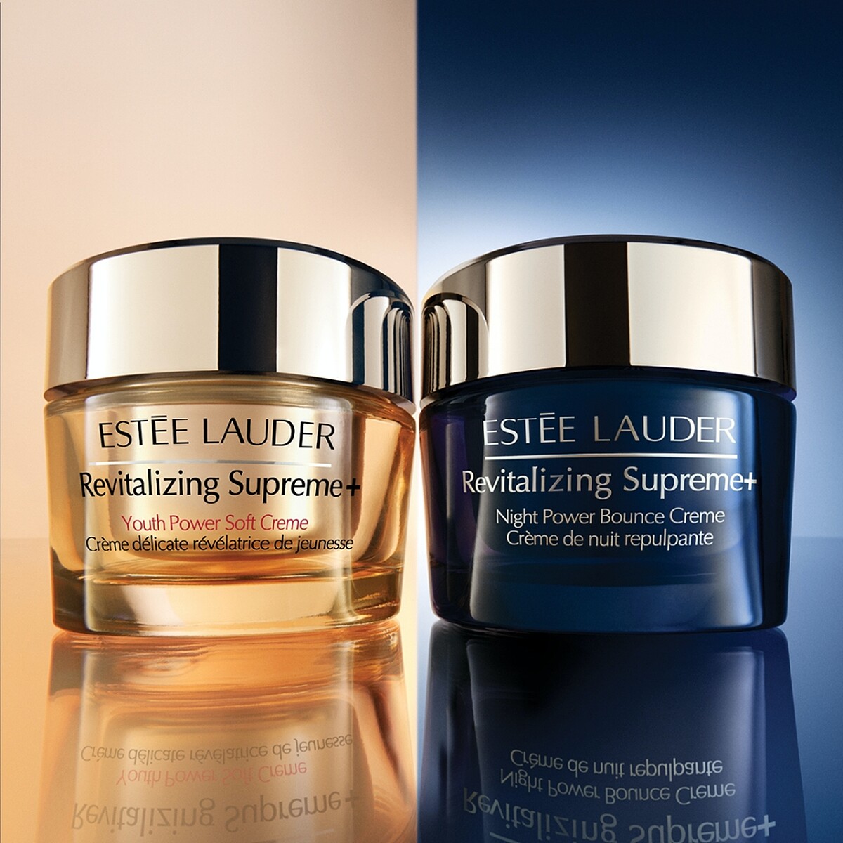 雅詩蘭黛年輕無敵膠原霜家族。