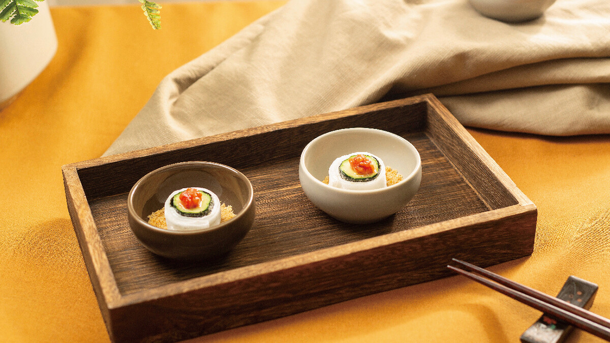 ▲味噌黃瓜麻糬捲 