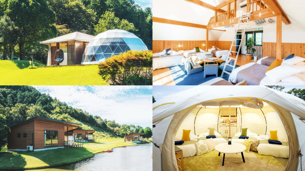 GLAMP ELEMENT帳蓬房型一覽