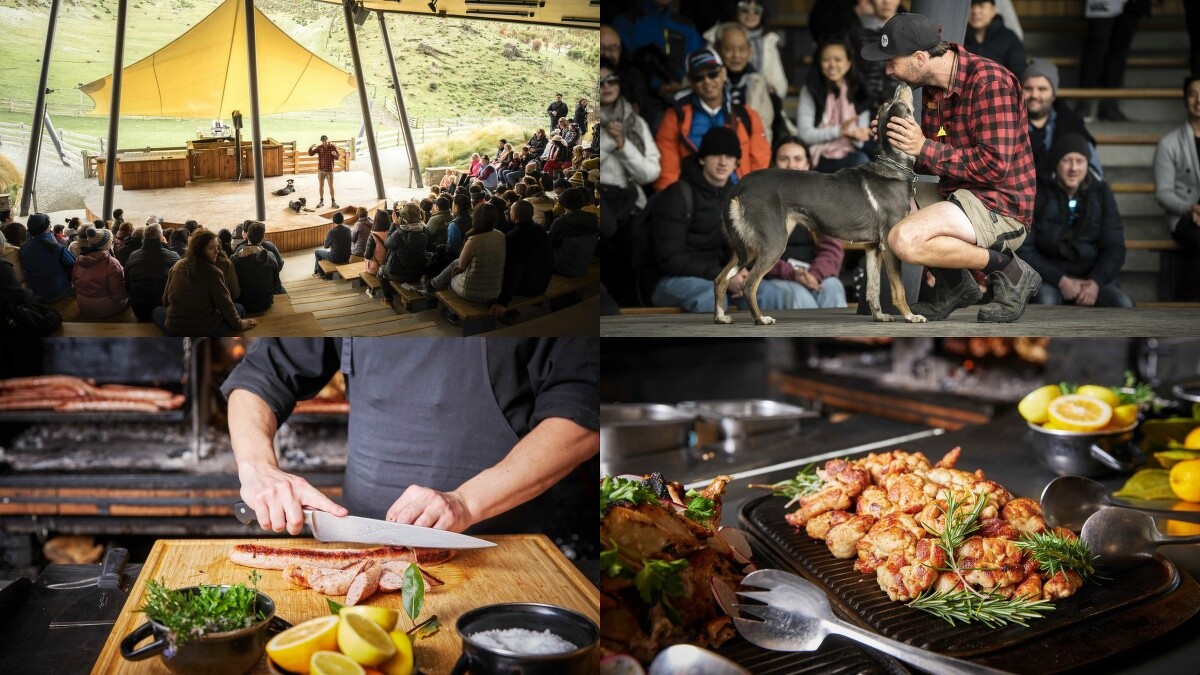 瓦爾特峰高山農場趕羊秀、湖景BBQ自助餐