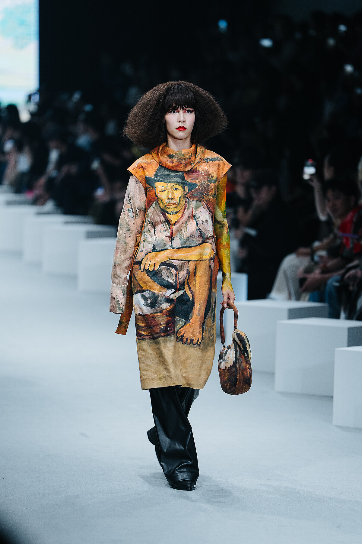 JUST IN XX x 史博館，典藏-席德進《賣鵝者》服裝作品