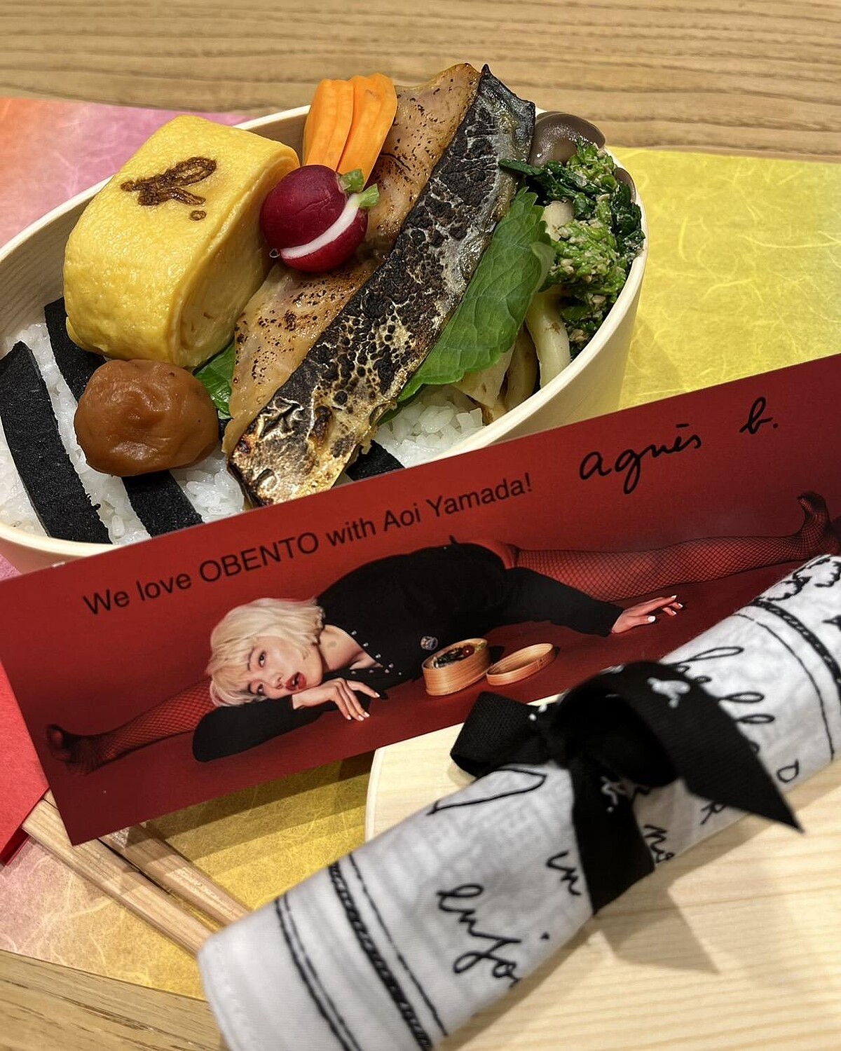 山田葵親自設計御便當，結合京都特有食材。