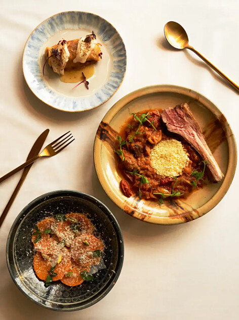 agn&egrave;s b. Gion概念店也在1周年之際，推出期間限定摩洛哥特色風味晚餐。