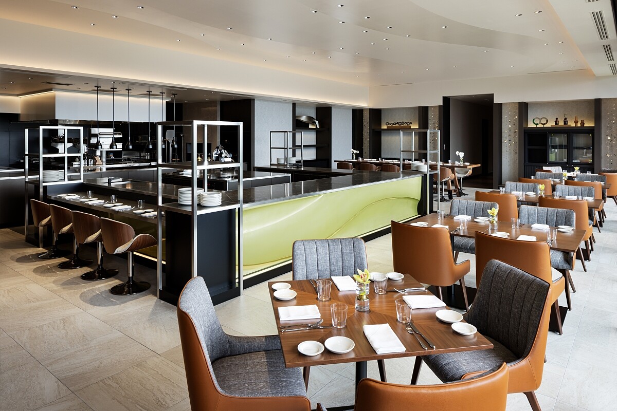 早餐用餐方式採自助式的 Buffet。