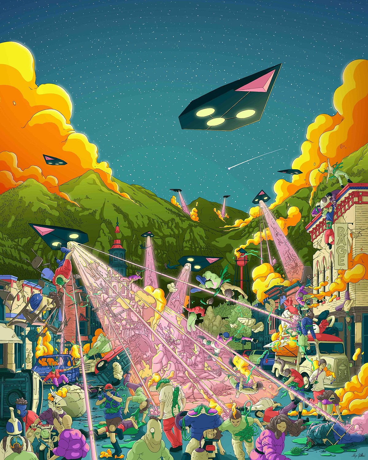 〈More Invasion〉（Front）。