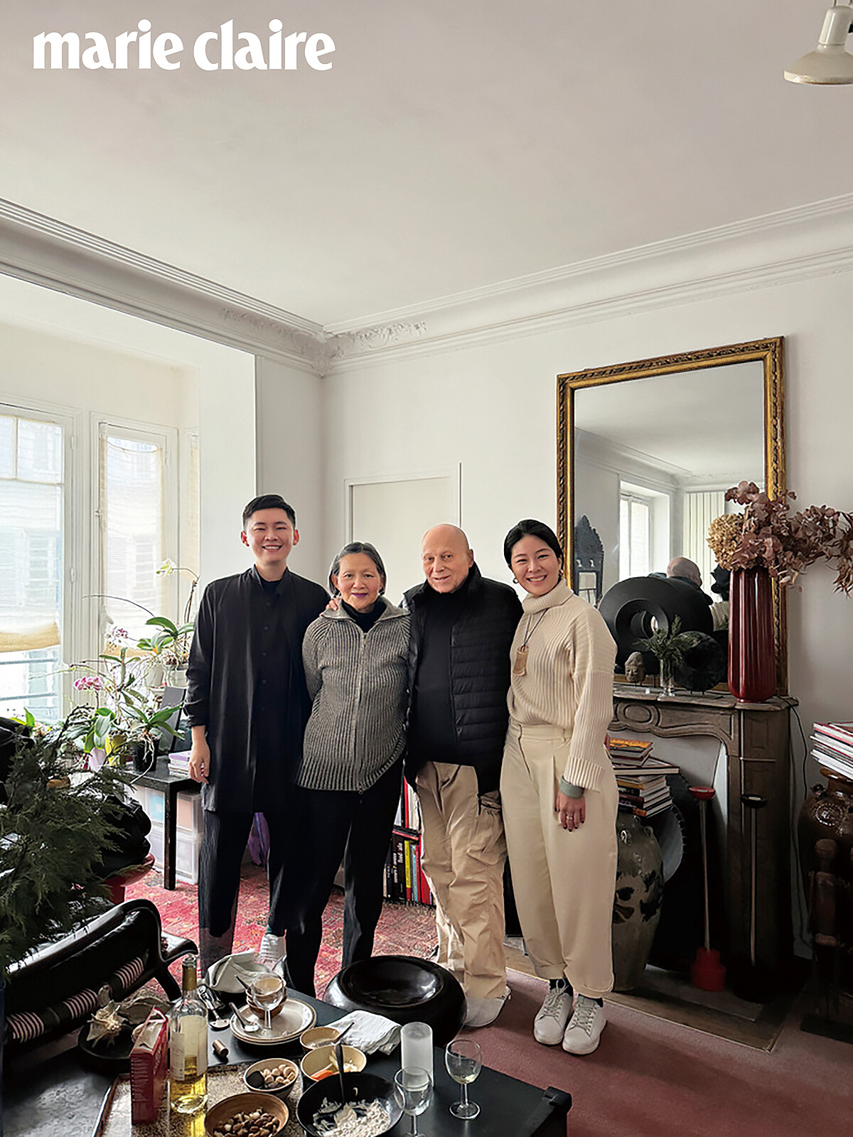 Bertrand 和 Thuy夫婦是范承宗10年前結識的巴黎老友，疫情後首度相逢。