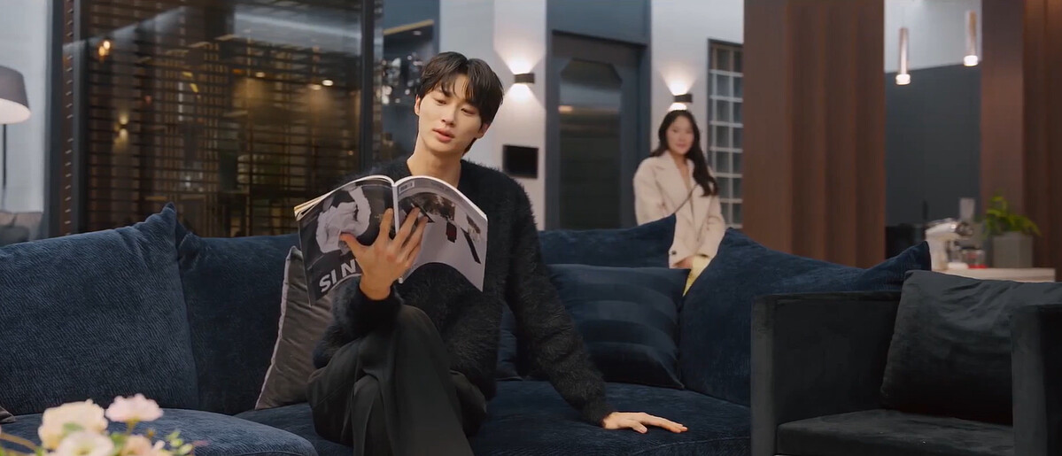 善宰假裝鎮定，故作大方