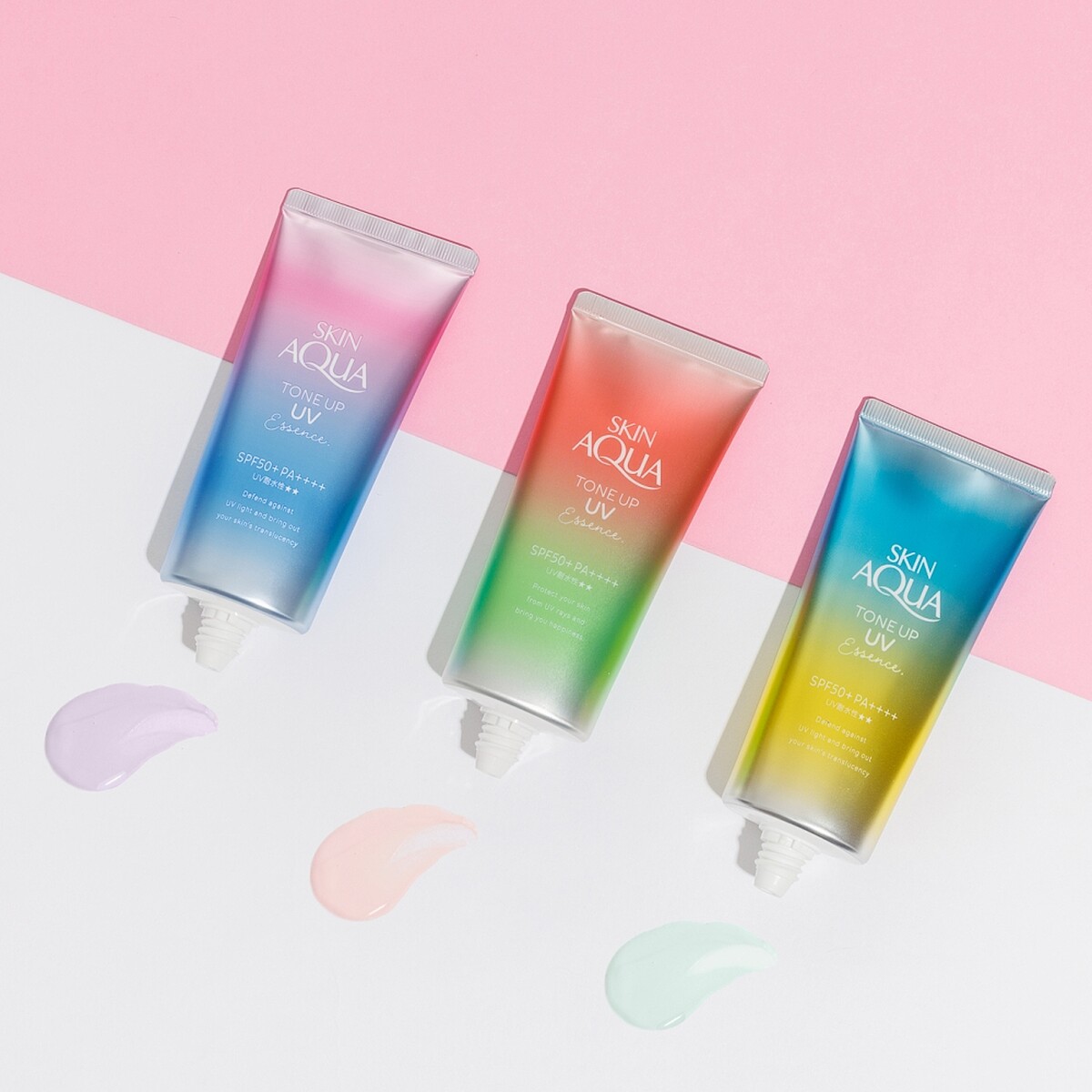 「曼秀雷敦水潤肌柔光透亮飾底防曬凝露」擁有SPF50+PA++++的最高規格防曬力，不讓紫外線有機可趁。