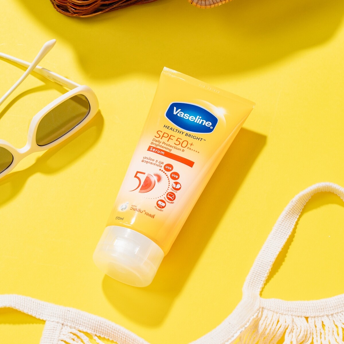 凡士林5D極護水感防曬乳SPF50+/PA++++170ml，NT399