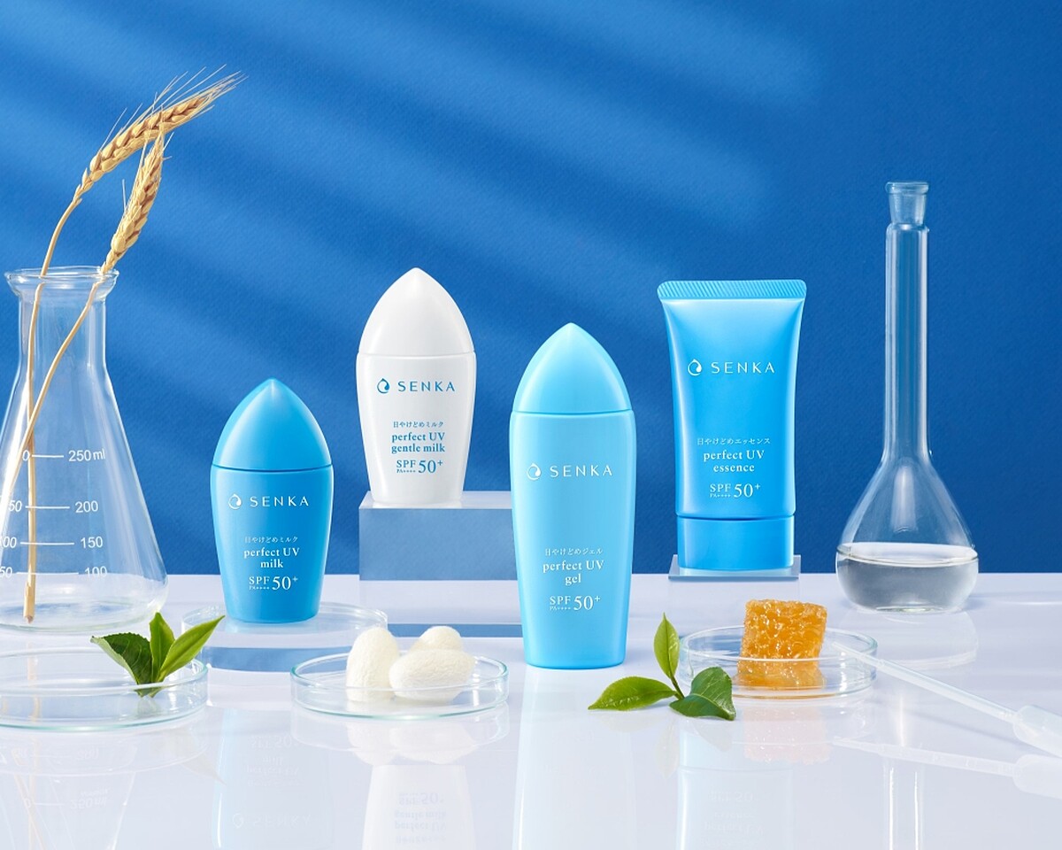 專科全效防曬系列情境圖。