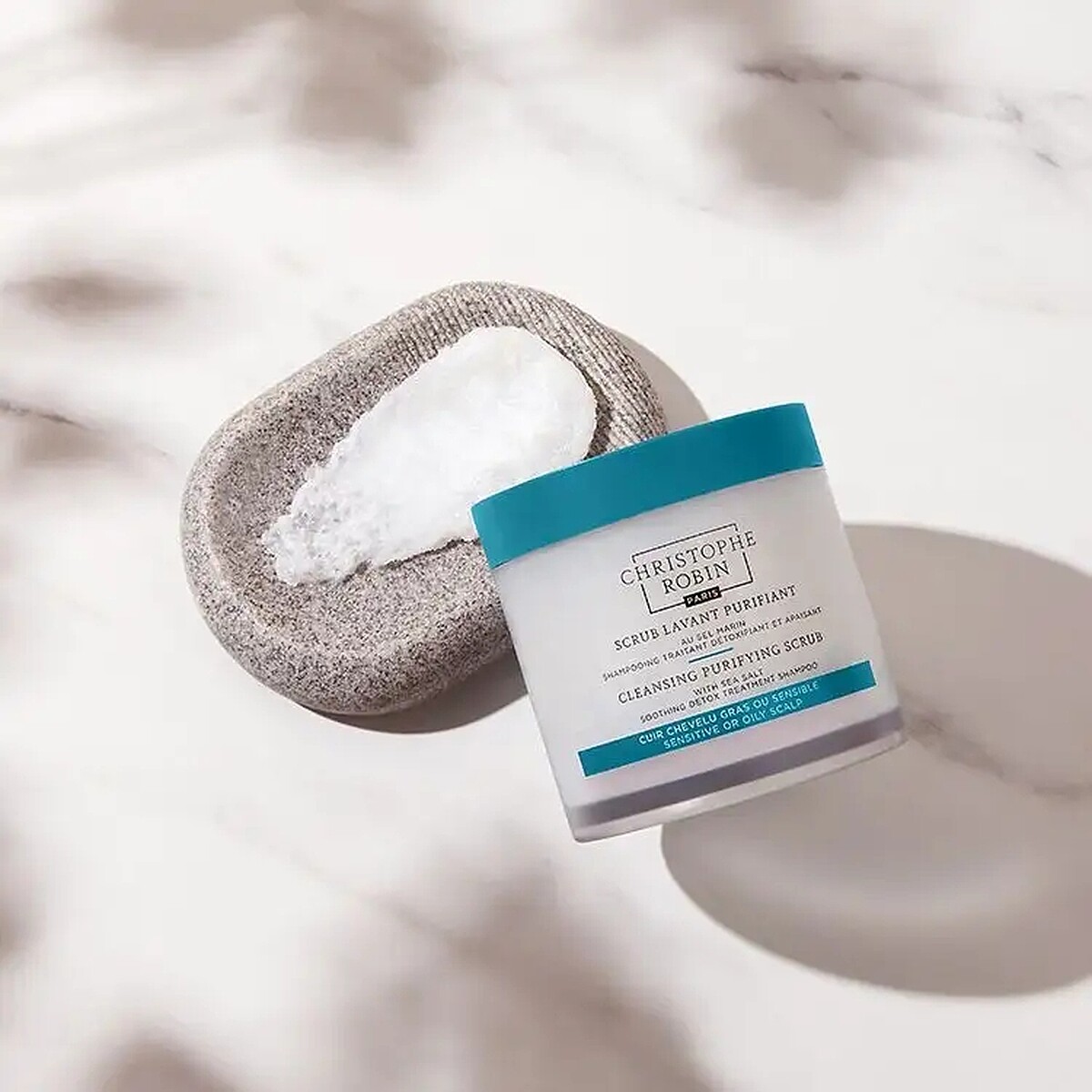 Christophe Robin 海鹽舒緩頭皮潔淨霜75ml，NT700、250ml，NT1,650