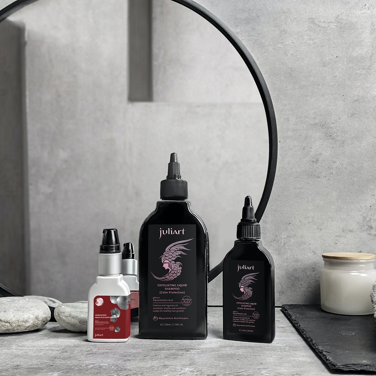 JuliArt覺亞甘草次酸角質淨化液護色版220ml，NT1080、1000ml，NT4,200