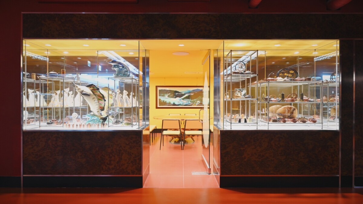 大包廂則是從台灣藝品店而來的靈感。